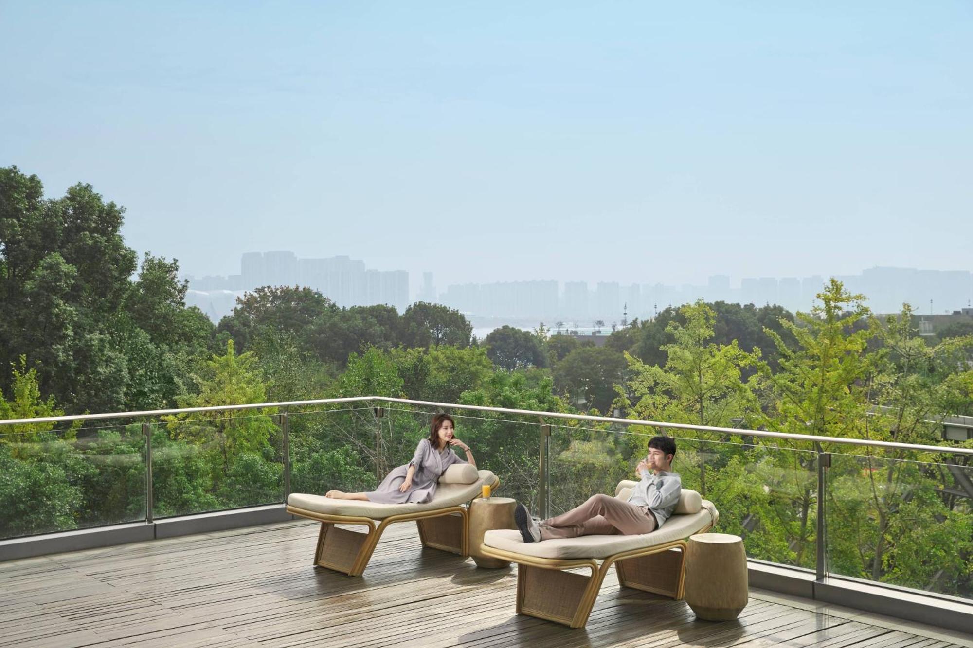 Hangzhou Marriott Hotel Qianjiang Eksteriør bilde