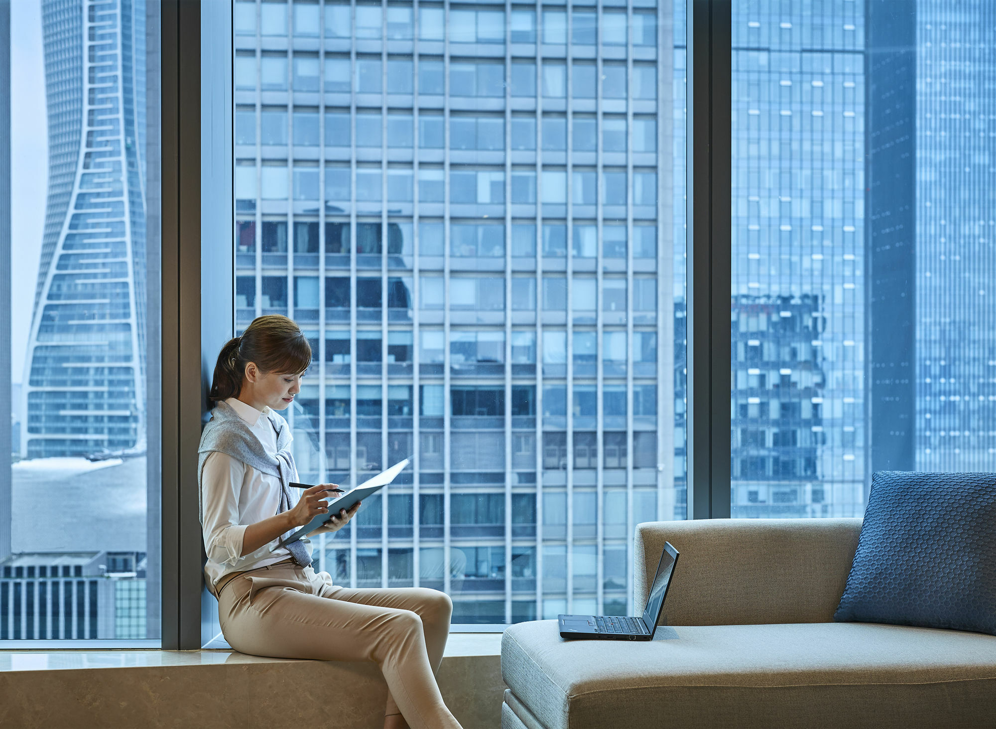 Hangzhou Marriott Hotel Qianjiang Eksteriør bilde