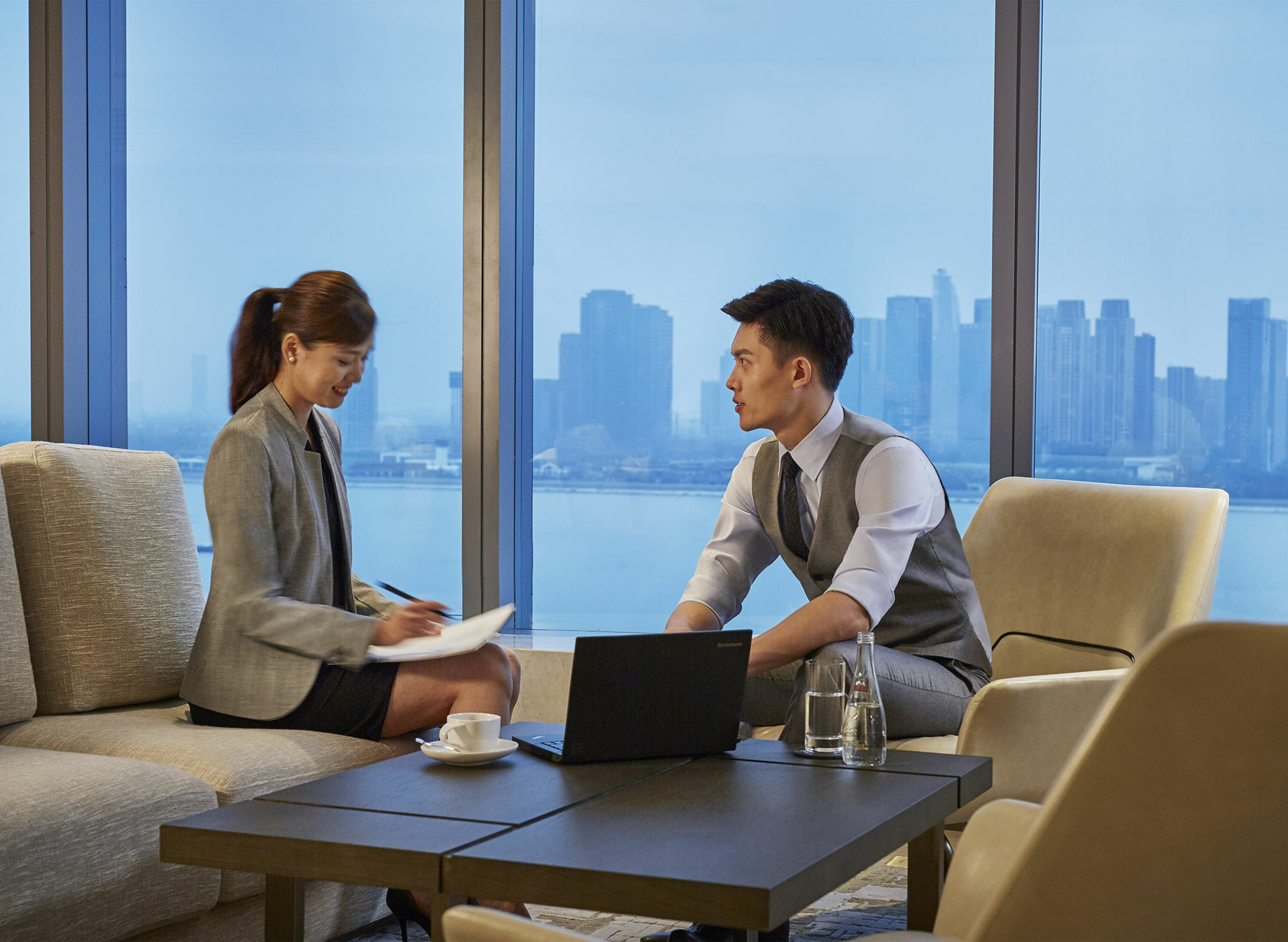 Hangzhou Marriott Hotel Qianjiang Eksteriør bilde