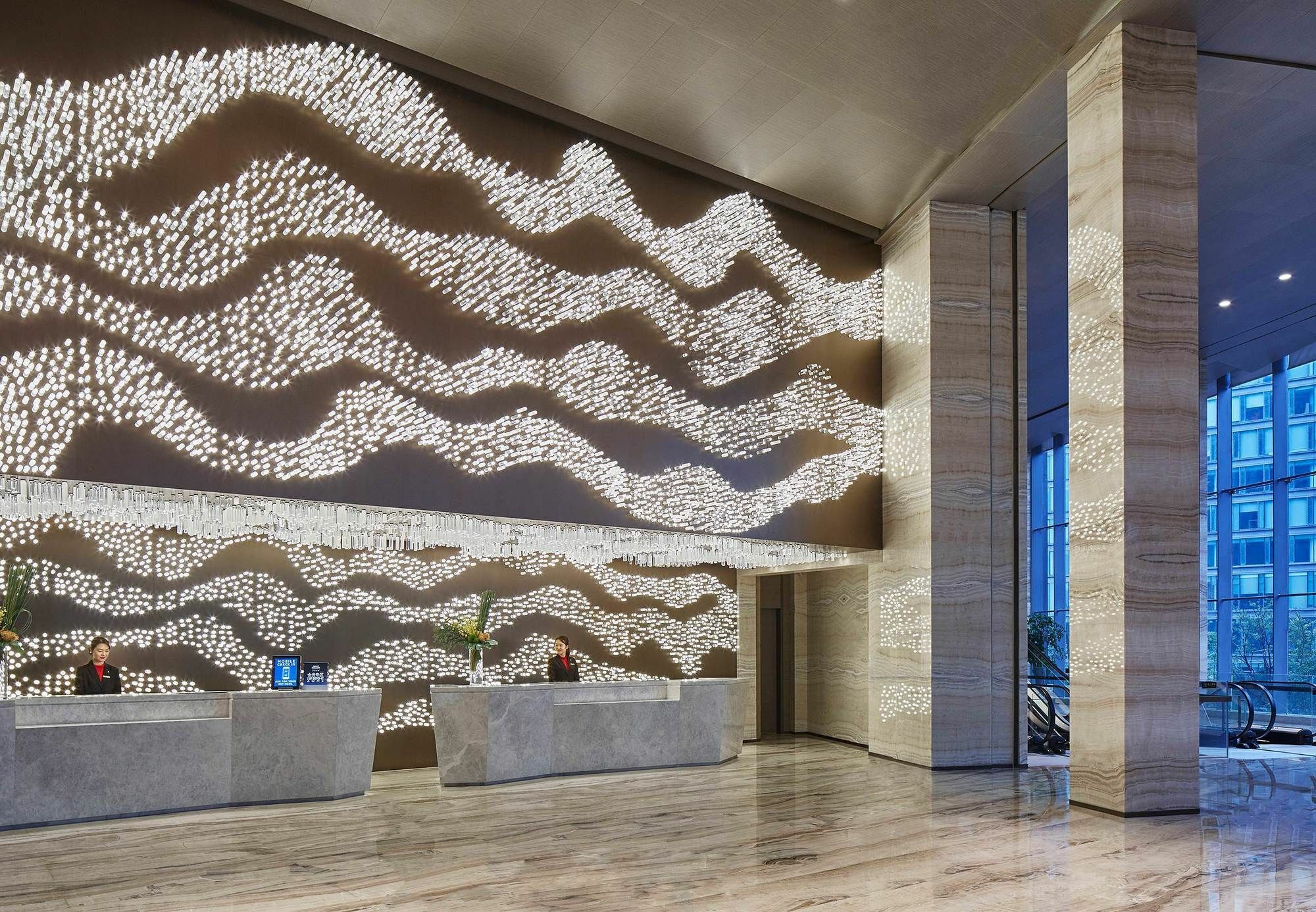 Hangzhou Marriott Hotel Qianjiang Eksteriør bilde